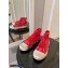 Balenciaga Paris High Top Sneakers in Destroyed cotton and rubber Red 2022