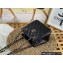 Chanel Caviar Leather Mini Shopping Tote Bag AS3176 Black 2022