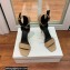 Balmain Heel 9.5cm Rudie Sandals Suede Beige 2022