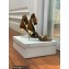 Balmain Heel 9.5cm Rudie Sandals Suede Brown 2022