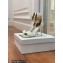 Balmain Heel 9.5cm Rudie Sandals Leather White 2022