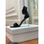 Balmain Heel 9.5cm Rudie Sandals Leather Black 2022