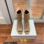Balmain Heel 10.5cm Roma Ankle Boots Suede Beige 2022