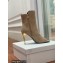 Balmain Heel 10.5cm Roma Ankle Boots Suede Beige 2022