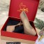 Christian Louboutin Heel 12.5cm Platform 4cm Patent Leather Pumps Nude