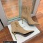 Balmain Heel 10.5cm Roni Ankle Boots Suede Beige 2022