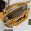 Gucci x Adidas Horsebit 1955 mini Top Handle bag 677212 Yellow 2022