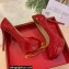Christian Louboutin Heel 12.5cm Platform 4cm Patent Leather Pumps Red
