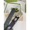 Gucci x Adidas Width 4cm GG Marmont belt Black/Silver 2022