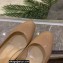 Christian Louboutin Heel 8cm Platform 1.5cm Patent Leather Pumps Nude