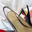 Christian Louboutin Heel 10cm Private Number Patent Leather Platform Peep-toe Slingback Pumps Black