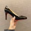 Christian Louboutin Heel 8cm Patent Leather Round-toe Pumps Black