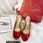 Christian Louboutin Heel 10cm Private Number Patent Leather Platform Peep-toe Slingback Pumps Red