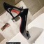 Christian Louboutin Heel 8cm Patent Leather Round-toe Pumps with Bow Black