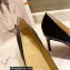 Christian Louboutin Heel 8cm Patent Leather Round-toe Pumps with Bow Black
