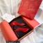 Christian Louboutin Heel 10cm Private Number Patent Leather Platform Peep-toe Slingback Pumps Red