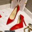 Christian Louboutin Heel 11.5cm Platform 1.5cm Patent Leather Pointy-toe Pumps Red