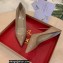 Christian Louboutin Heel 8.5cm Patent Leather Pointy-toe Pumps Nude