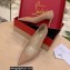 Christian Louboutin Heel 6.5cm Patent Leather Pointy-toe Pumps Nude