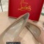 Christian Louboutin Heel 6.5cm Patent Leather Pointy-toe Pumps Nude