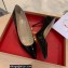 Christian Louboutin Heel 8.5cm Patent Leather Pointy-toe Pumps Black