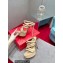 Christian Louboutin Heel 15cm Platform 5cm Cross Sandals Nude