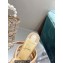 Christian Louboutin Heel 15cm Platform 5cm Cross Sandals Nude