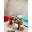 Christian Louboutin Heel 15cm Platform 5cm Cross Sandals Nude
