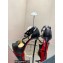 Christian Louboutin Heel 15cm Platform 5cm Choca Sandals Black
