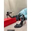 Christian Louboutin Heel 10cm Goldie Joli Sandals Black