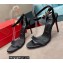 Christian Louboutin Heel 10cm Goldie Joli Sandals Black