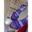 Christian Louboutin Heel 10cm Goldie Joli Sandals Purple