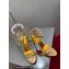 Christian Louboutin Heel 10cm Goldie Joli Sandals Gold