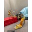 Christian Louboutin Heel 10cm Goldie Joli Sandals Gold