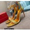 Christian Louboutin Heel 10cm Goldie Joli Sandals Gold