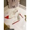 Christian Louboutin Heel 10cm Just Nothing Transparent PVC Mules Slider Sandals White
