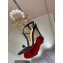 Christian Louboutin Heel 10cm Rosalie Sandals Black