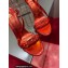 Christian Louboutin Heel 10cm Rosalie Sandals Red