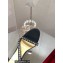 Christian Louboutin Heel 10cm Rosalie Spike Sandals Black