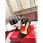 Christian Louboutin Heel 10cm Jewel Queen crystal-embellished bow Sandals Black