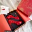 Christian Louboutin Heel 10cm New Very Privé Patent Leather Platform Peep-toe Pumps Red