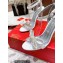 Christian Louboutin Heel 10cm Jewel Queen crystal-embellished bow Sandals White
