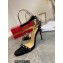 Christian Louboutin Heel 10cm So Me spike-embellished Sandals Suede Black