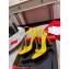 Christian Louboutin Heel 10cm So Me spikes Sandals Patent Yellow