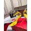 Christian Louboutin Heel 10cm So Me spikes Sandals Patent Yellow