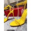 Christian Louboutin Heel 10cm So Me spikes Sandals Patent Yellow