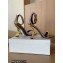 Balmain Heel 10.5cm Ultima Sandals with Finish Patent Nude 2022