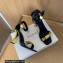 Balmain Heel 10.5cm Ultima Sandals with Finish Black/Gold 2022