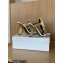 Balmain Heel 10.5cm Ultima Sandals White/Gold 2022