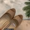 Christian Louboutin Heel 12.5cm Platform 4cm Patent Leather Peep-toe Pumps Nude